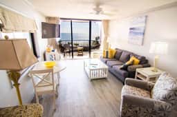 203 Beautiful End Unit Oceanfront in the heart of Myrtle Beach indoor and outdoor pools - Image 5