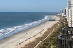 Incredible views! End Unit Oceanfront in the heart of Myrtle Beach indoor and outdoor pools 1603 - Image 2