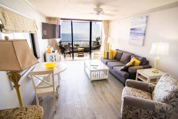 203 Beautiful End Unit Oceanfront in the heart of Myrtle Beach indoor and outdoor pools - Image 5