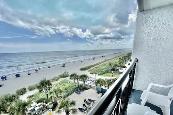 Stunning oceanfront 1BR in the heart of Myrtle Beach indoor and outdoor pools hot tubs lazy river 542 - Image 3