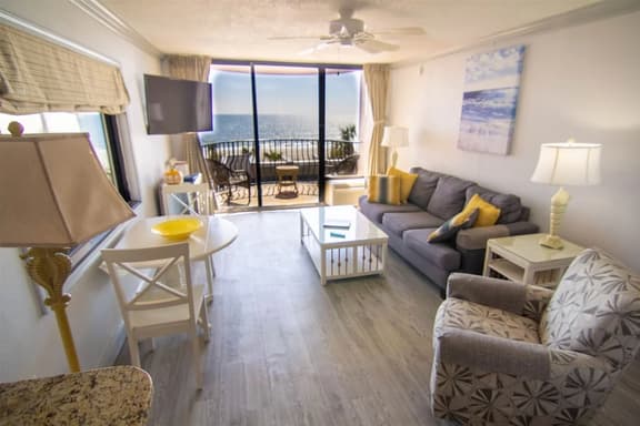 203 Beautiful End Unit Oceanfront in the heart of Myrtle Beach indoor and outdoor pools - Image 1